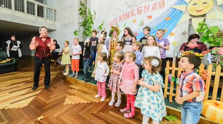 Детские мероприятия в санатории Горный воздух. Железноводск 