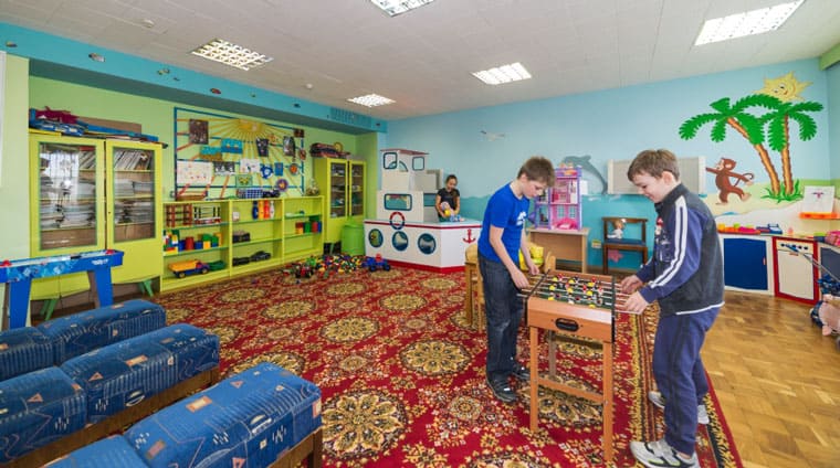 Детская игровая комната в санатории Горный воздух. Железноводск