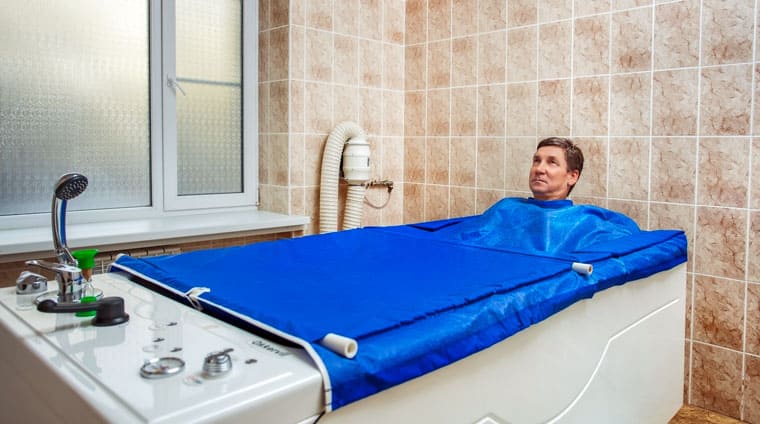 Пароуглекислые ванны в санатории Бештау в Железноводске 