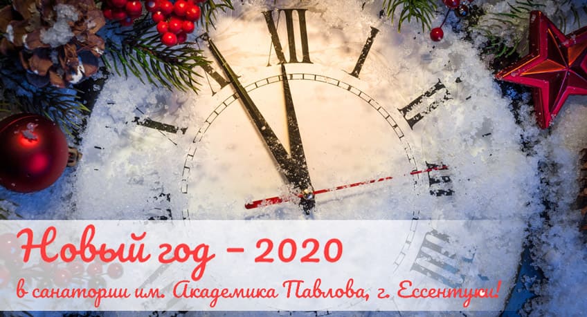 Новый год - 2020 в санатории им. академика Павлова