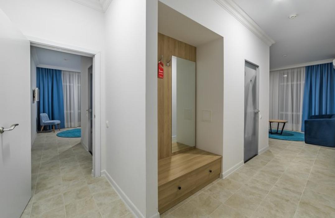 4 местный 3 комнатный Люкс вид на море (3 этаж) в отеле Белый песок в Анапе фото 6
