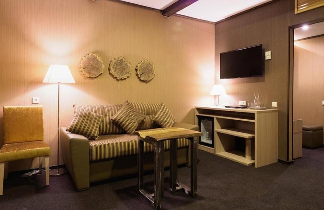Отель Arkhyz Royal Resort & Spa, номер 2 местный 2 комнатный Семейный Люкс с одной спальней, фото 6