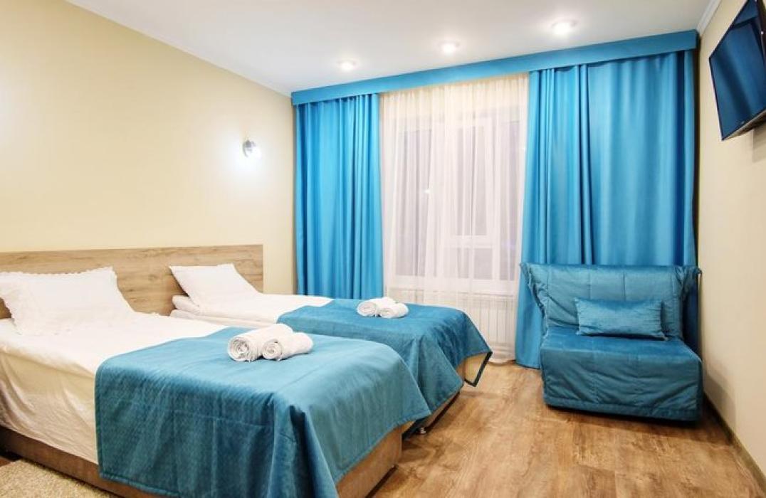 Отель KORONA Архыз, номер 2 местный 1 комнатный Комфорт с раздельными кроватями, фото 1