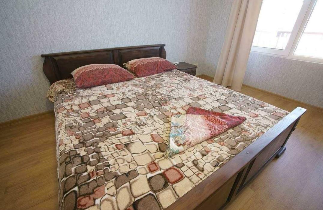 Кровать в Двухместный Панорама отеля Вилла Солхат