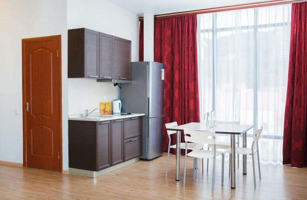 Апартаменты 2 местный 2 комнатный с кухней в Апарт-Отеле Аквариум в Сочи фото 2