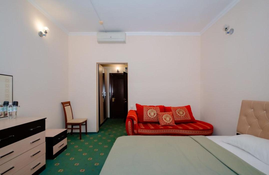 Стандартный номер с диваном 2 местный 1 комнатный в Отеле Кипарис в Ольгинке фото 1