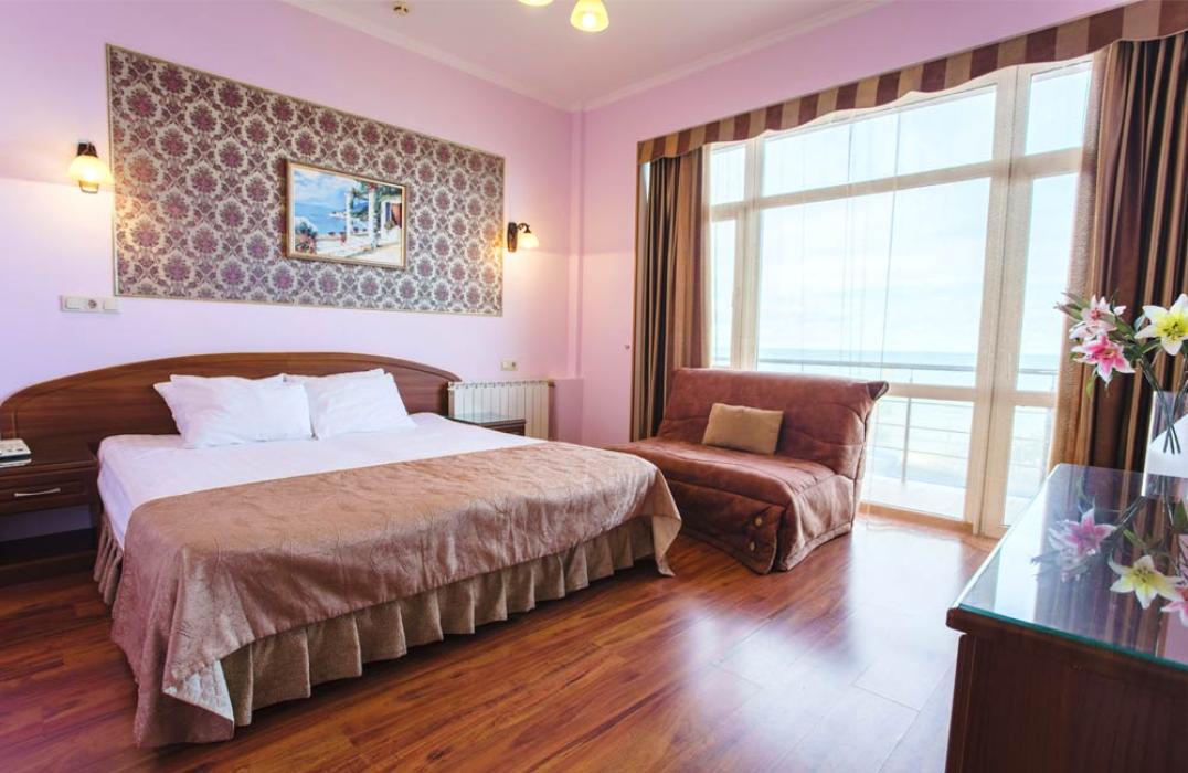 1 категория 2 местный 1 комнатный с видом на море (24 м²) в отеле Евразия в Анапе фото 1