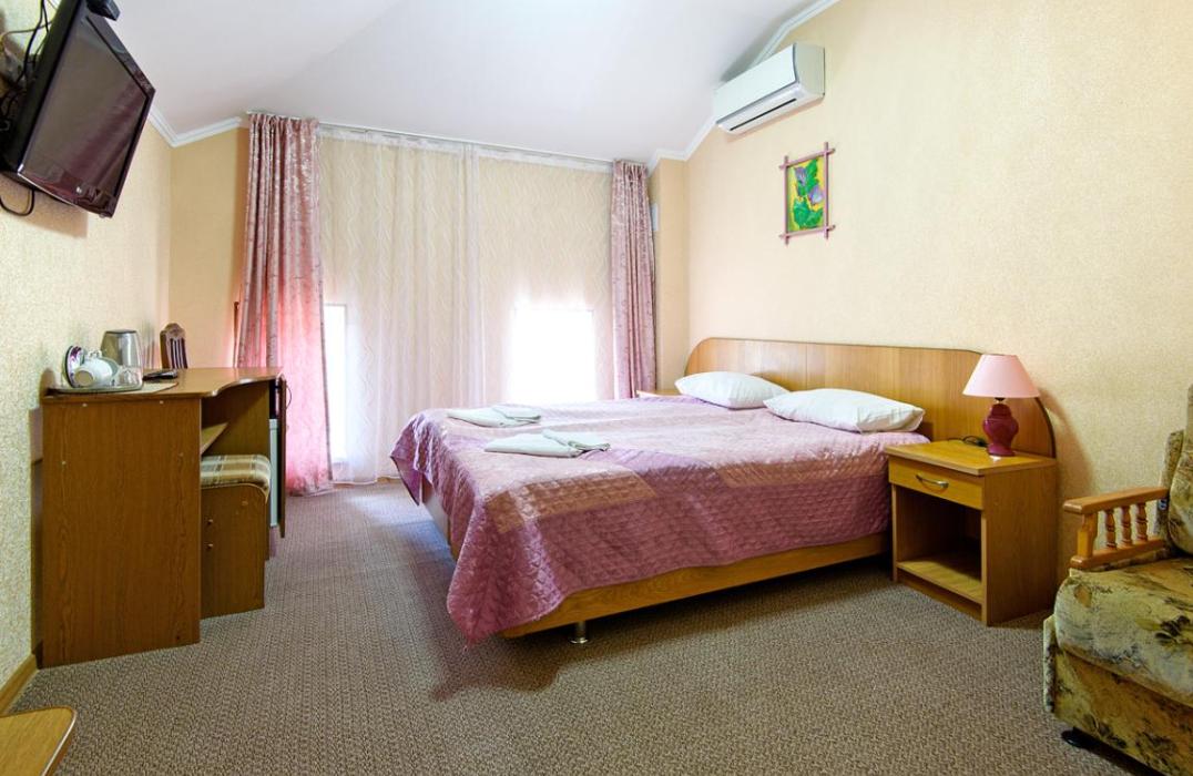 2 местный 1 комнатный Стандарт без балкона Корпус А в отеле Патио в Анапе фото 1