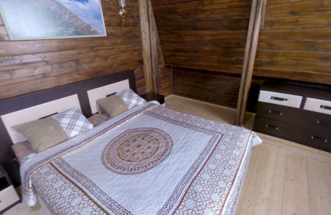 Гостиница Олимпия, Однокомнатный номер с двуспальной кроватью и диваном (№9, №10), фото 1