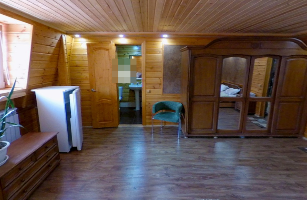 Гостиница Олимпия, Однокомнатный номер с двуспальной кроватью и диваном (№9, №10), фото 10