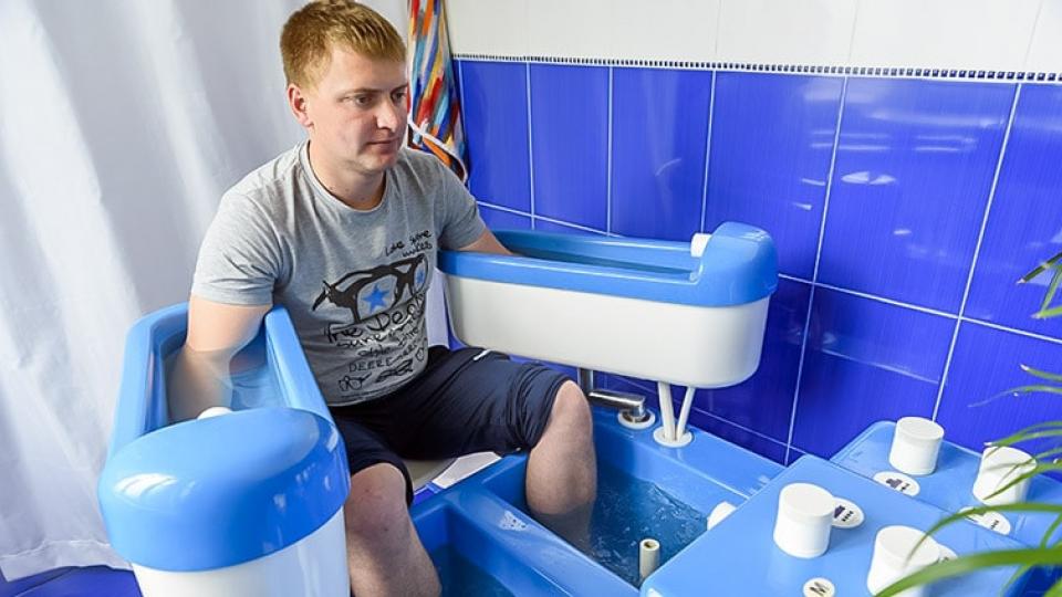 4-х камерные соляные ванны в санатории Зори Ставрополья. Пятигорск