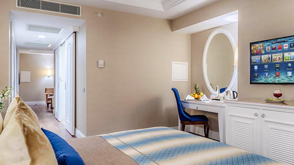 Ванная комната в номере 2 местный. 2 комнатный, Deluxe Junior Suite в отеле Alva Donna Exclusive Hotel & SPA.  Белек