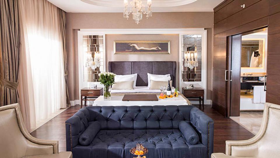 4 местный, 2 комнатный, Deluxe Royal Suite в отеле Alva Donna Exclusive Hotel & SPA. Белек