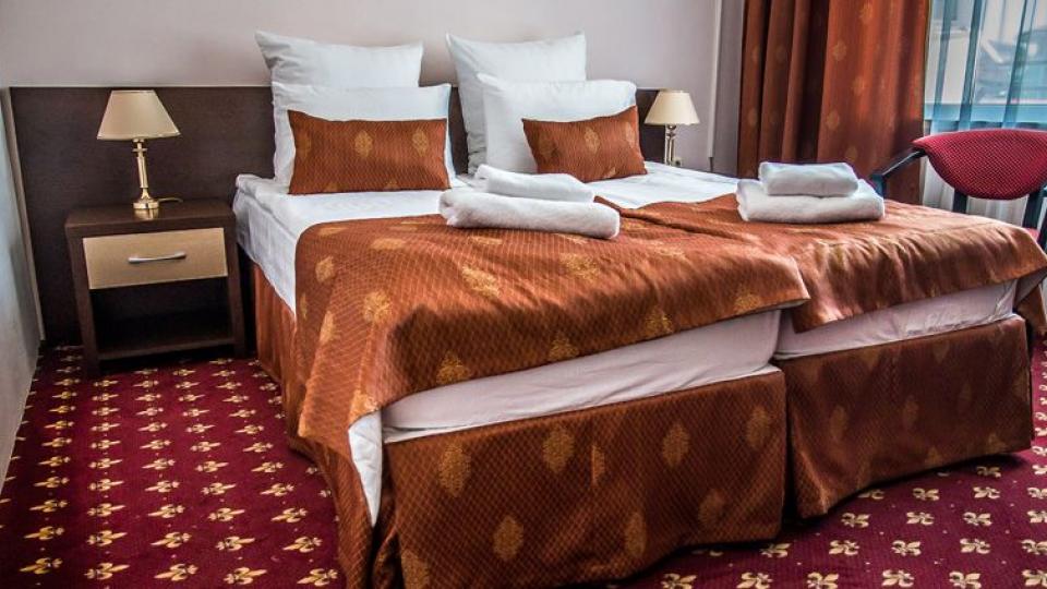 Спальные места в 2 местном, 1 комнатном, Семейном номере в отеле Шарм в Сочи
