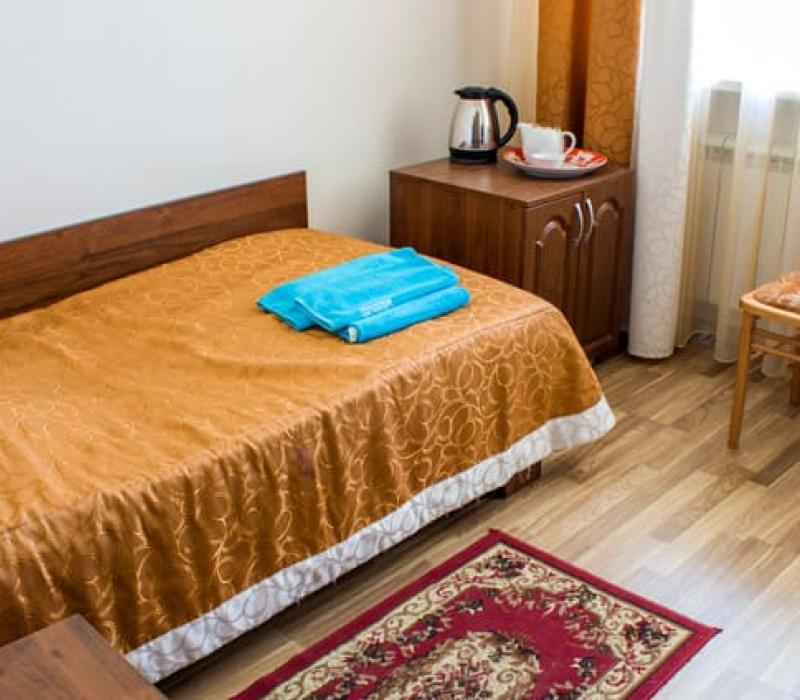 Санаторий Узбекистан, Первая категория 1-местный 1-комнатный улучшенный, Корпус 3, фото 1