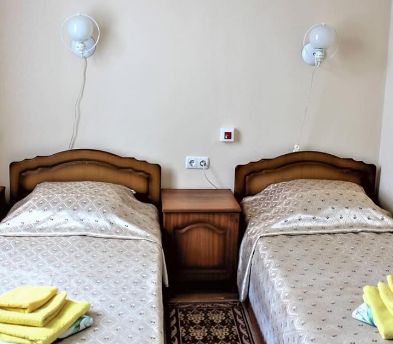 Спальня 2 местного 2 комнатного Стандарта, Корпус 1 в санатории Ерино. Москва