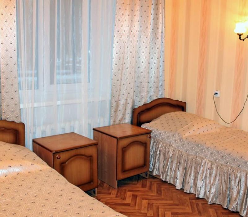 Спальня 3 местного 3 комнатного Стандарта, Корпус 1 в санатории Ерино. Москва
