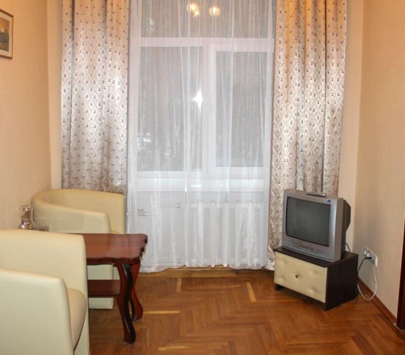 Гостиная 3 местного 3 комнатного Улучшенного, Корпус 1 в санатории Ерино. Москва