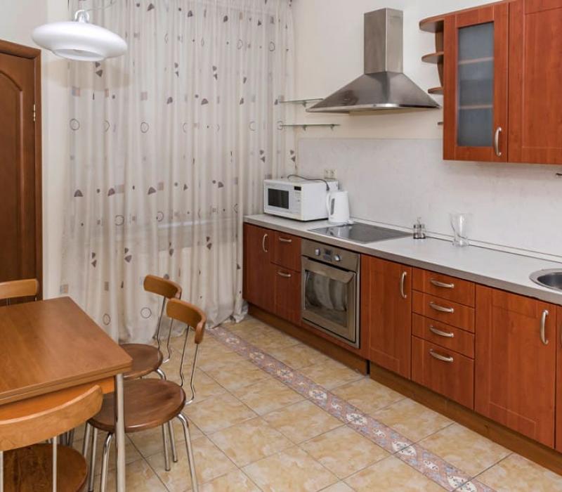 Кухня в 6 местном 5 комнатном 2 этажном, Коттедже №5 санатория Валуево в Москве