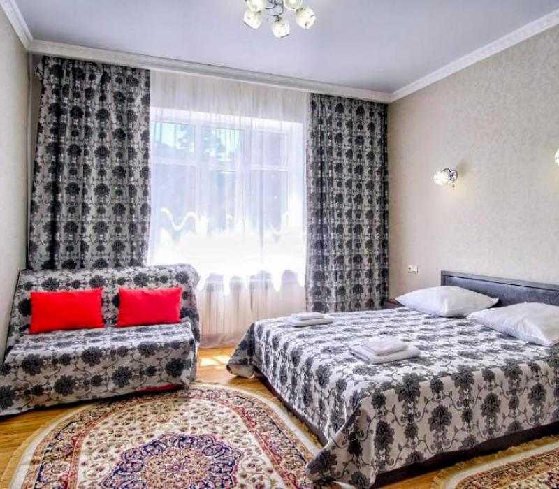 Отель Кавказ в Архызе, номер 2 местный 1 комнатный Улучшенный Стандарт (2,3 этажи). Фото 5