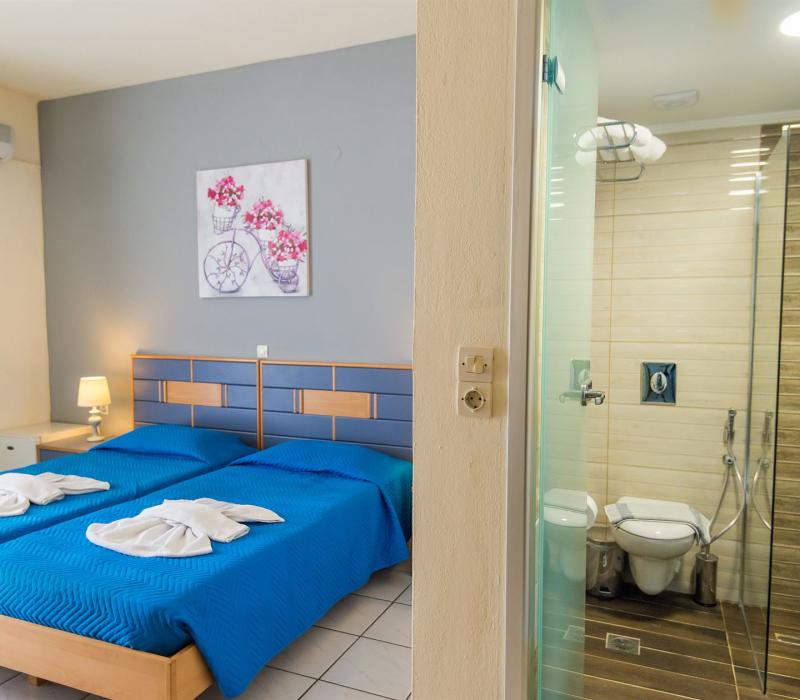 2 местный, 1 комнатный, Double Room в отеле Bomo Amnissos Residence 3*
