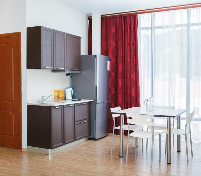 Апартаменты 2 местный 2 комнатный с кухней в Апарт-Отеле Аквариум в Сочи фото 2