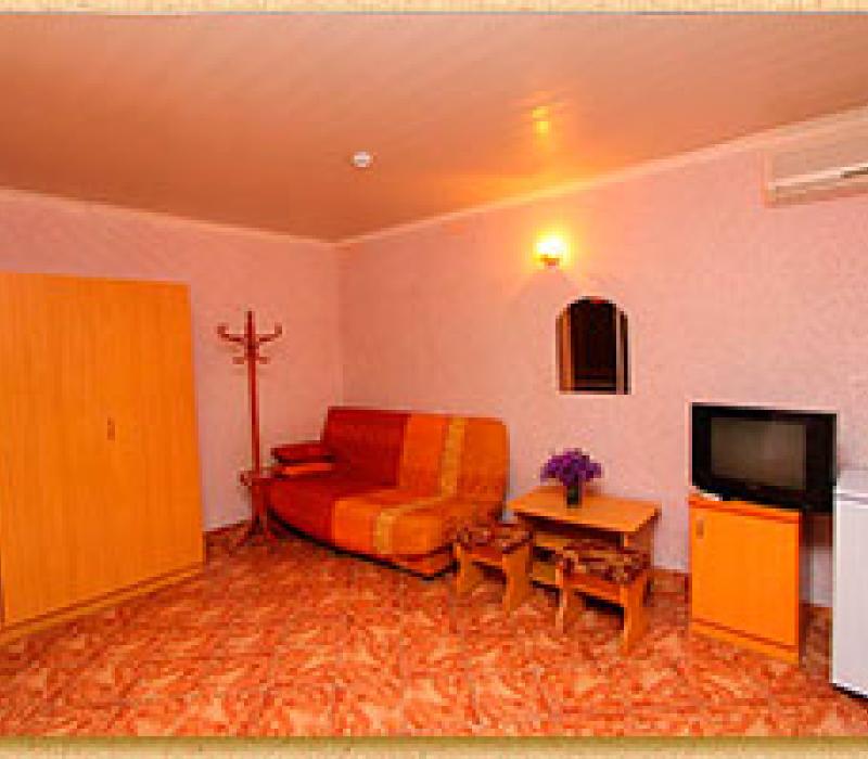 1-й категории 2 местный 1 комнатный (25 м²) Корпус «А» в Гостиничном комплексе Русич в г. Анапа фото 2