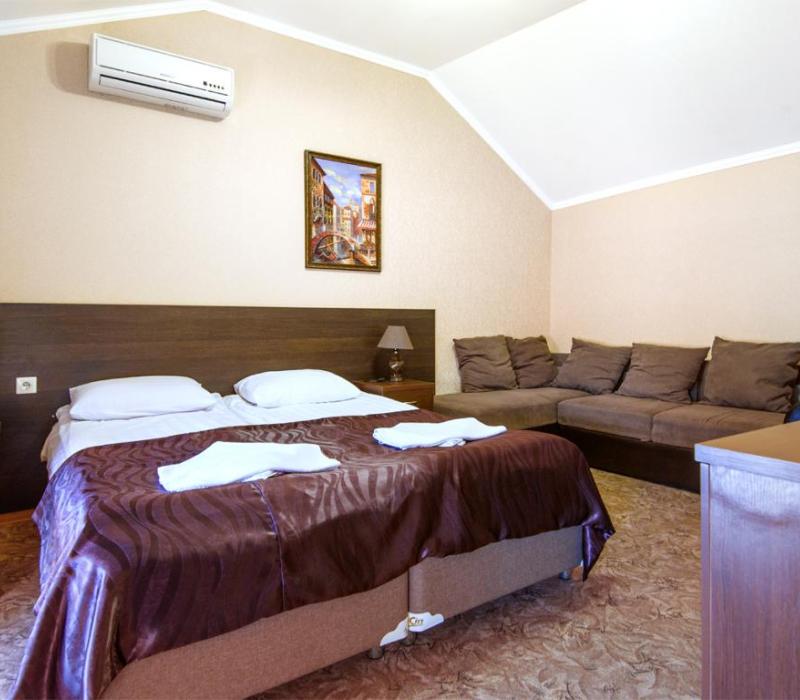 2 местный 1 комнатный Улучшенный Корпус Б в отеле Патио в Анапе фото 1