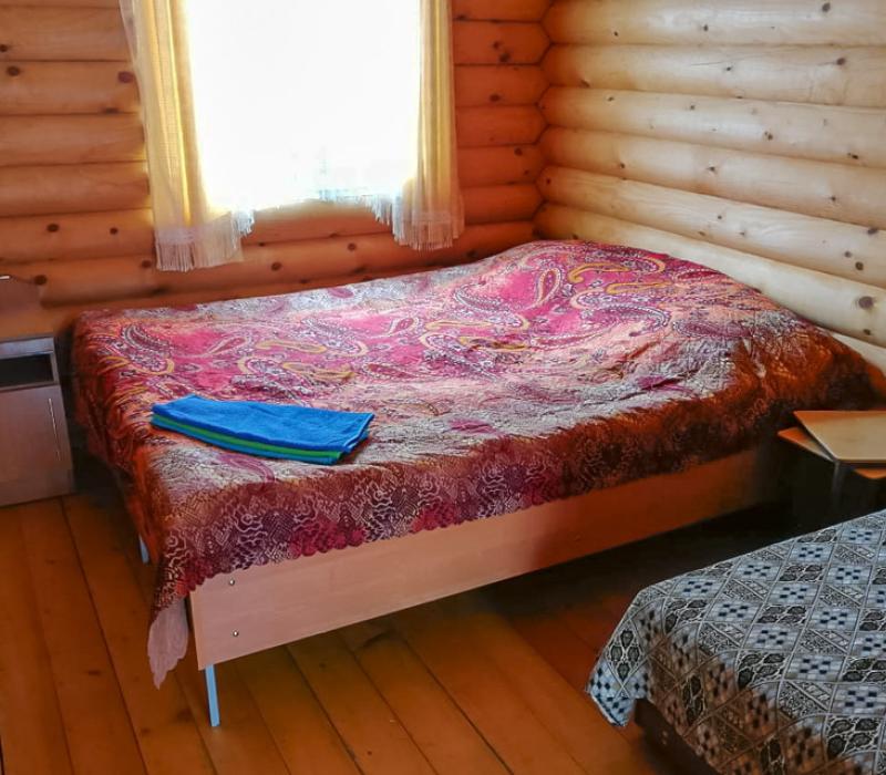 Дача Сосны, 2 местный 1 комнатный Стандарт с двумя односпальными кроватями (№2), Коттедж. Фото 1