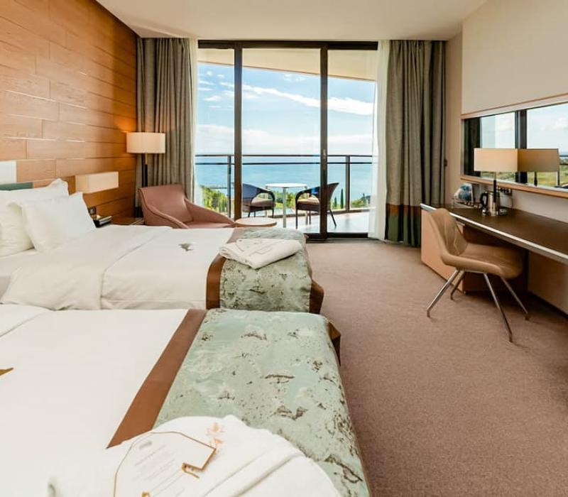 Mriya Resort & SPA, номер Супериор Люкс с видом на море, фото 1