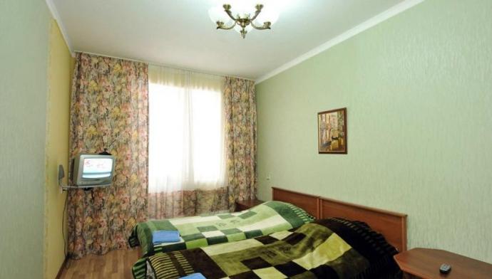 2 местный, 1 комнатный, Стандарт в гостинице Россия в Домбае