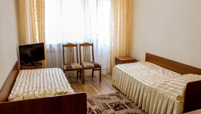 Санаторий Узбекистан, Первая категория 2-местный 1-комнатный улучшенный, Корпус 3