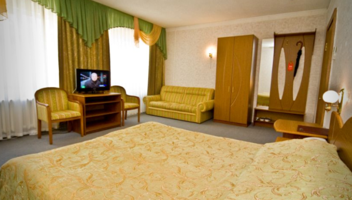 Апартамент 2 местный 1-2 комнатный Корпус №4 Морской в Оздоровительном комплексе Орбита АМАКС в Ольгинке