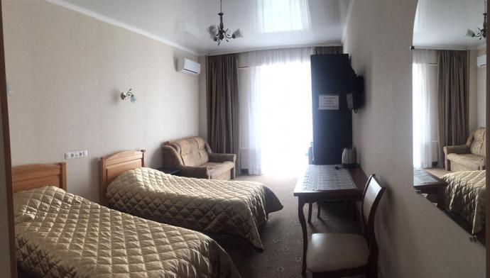 1 Категории 2 местный 1 комнатный (1,2 этаж) в Апарт-отеле Анапа в Анапе