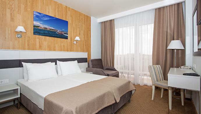 Стандарт с видом на море 2 местный 1 комнатный Корпус №1 в SUNMARINN Resort Hotel All inclusive / Санмаринн в Анапе