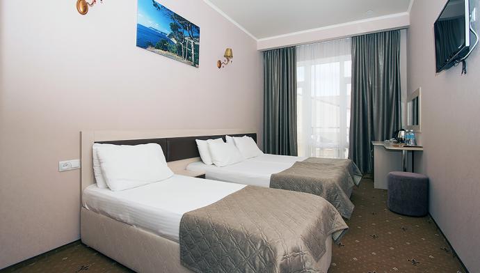 Стандарт 3 местный 1 комнатный Корпус №2 в SUNMARINN Resort Hotel All inclusive / Санмаринн в Анапе