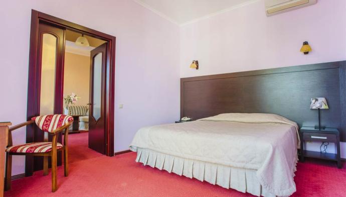1 категория 2 местный 2 комнатный с видом на море (48 м²) в отеле Евразия в Анапе