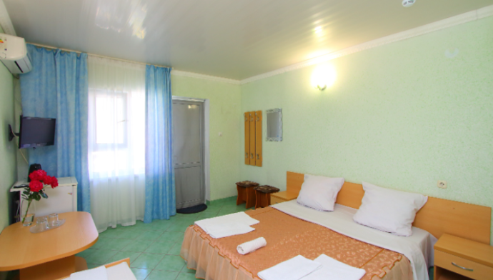 1-й категории 2 местный 1 комнатный (16 м²) Корпус «А» в Гостиничном комплексе Русич в г. Анапа