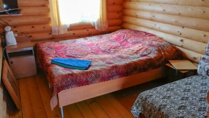 Дача Сосны, 2 местный 1 комнатный Стандарт с двумя односпальными кроватями (№2), Коттедж