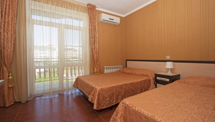 Отель «illiada Vityazevo» / Иллиада-Витязево, номер 3 местный 1 комнатный номер с балконом