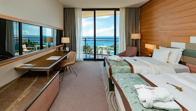Mriya Resort & SPA, номер Коннект Делюкс Прайм с видом на море